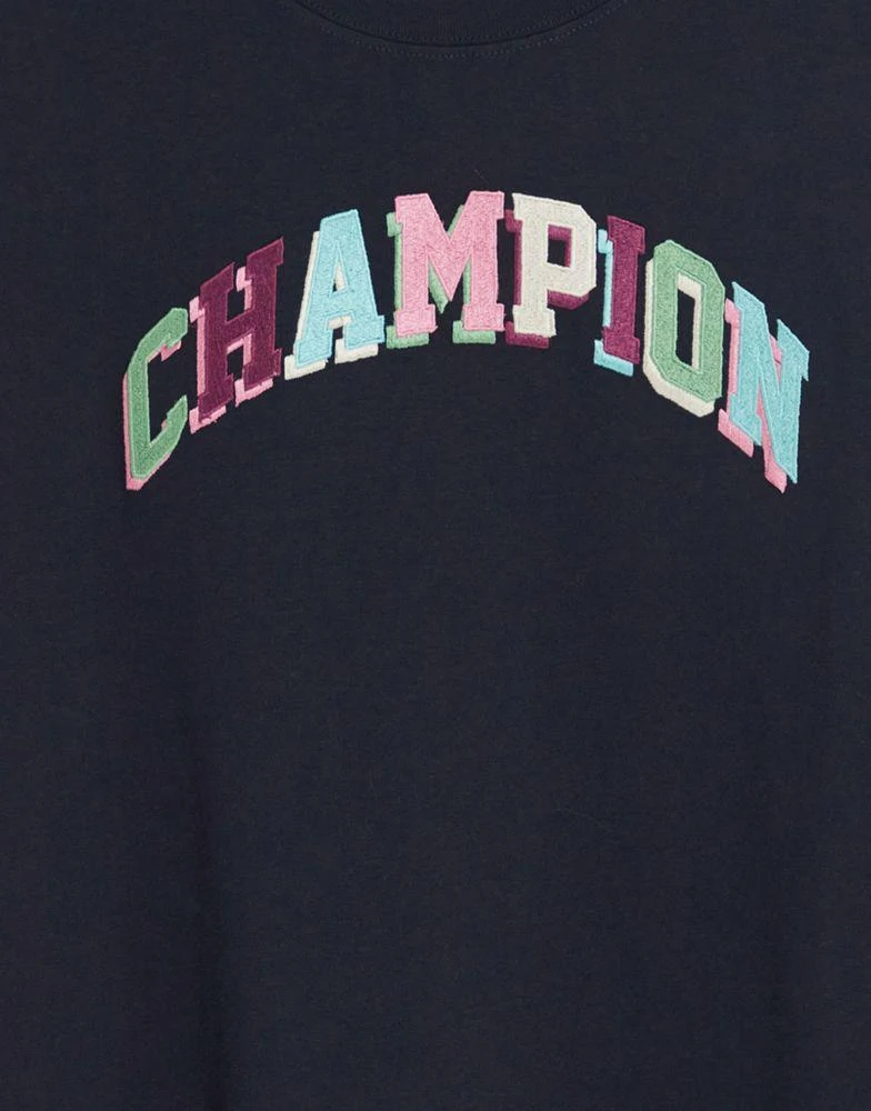 商品CHAMPION|Champion boxy t-shirt with logo in black,价格¥286,第3张图片详细描述