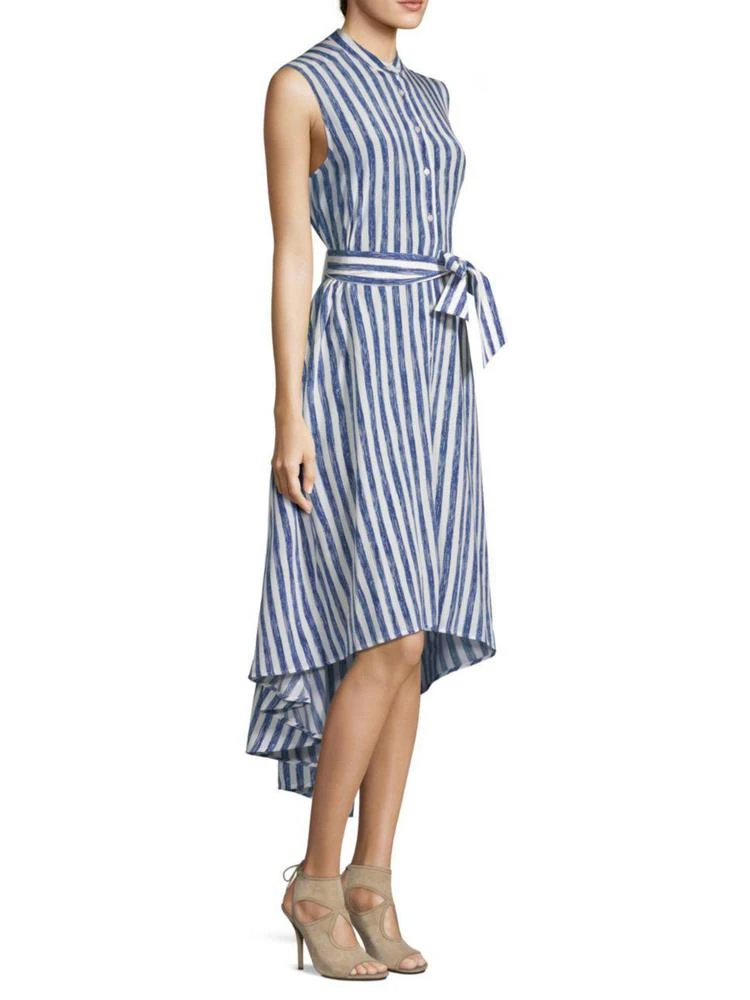 商品Max Mara|Etiopia Striped High-Low Shirtdress,价格¥3388,第3张图片详细描述