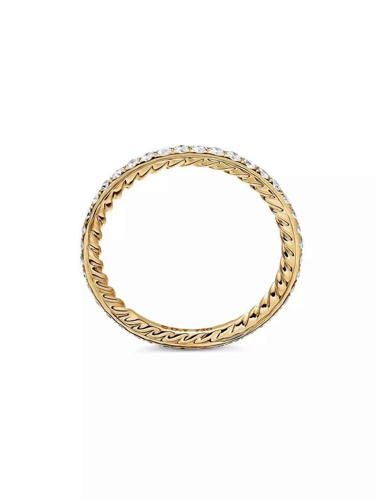 商品David Yurman|DY Eden Band Ring in 18K Yellow Gold,价格¥18856,第4张图片详细描述