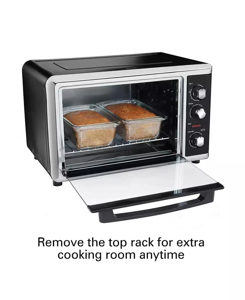商品Hamilton Beach|Countertop Oven with Convection & Rotisserie - 31105D,价格¥1050,第2张图片详细描述