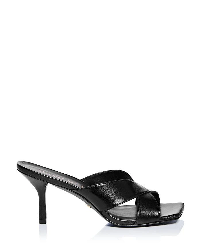 商品Stuart Weitzman|Women's Carmen 75 Slip On High Heel Sandals,价格¥2515,第2张图片详细描述