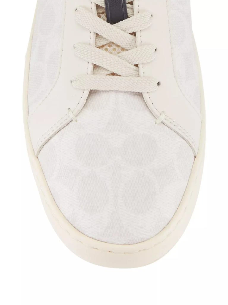 商品Coach|Low-Top Monogram Logo Sneakers,价格¥949,第4张图片详细描述