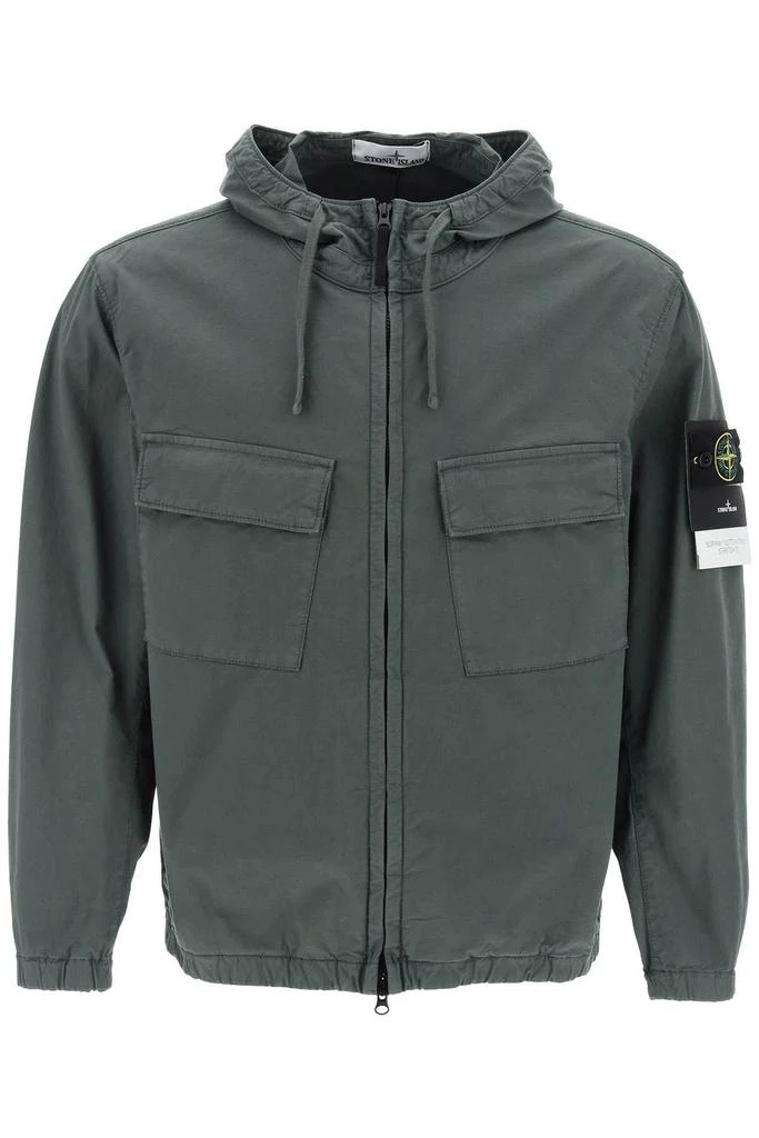 商品Stone Island|Supima Cotton Twill Stretch-TC jacket,价格¥3151,第1张图片