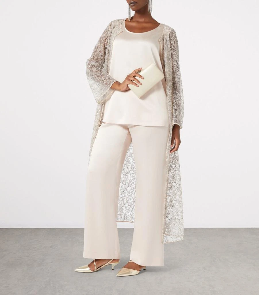 商品Marina Rinaldi|Lace Long Clarino Tunic,价格¥5936,第4张图片详细描述