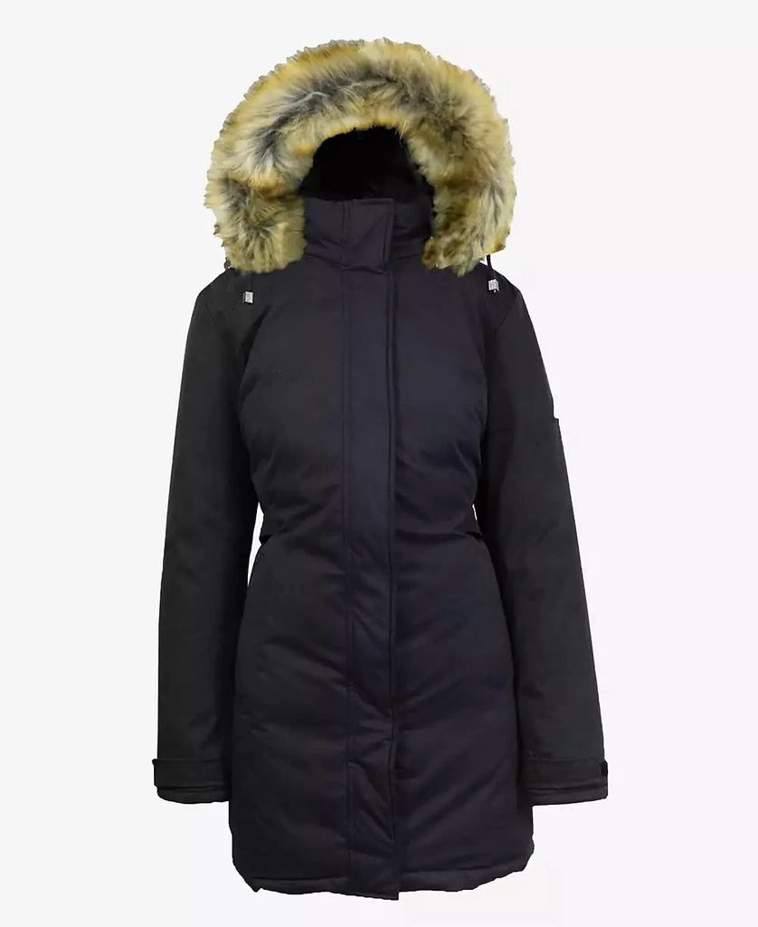 商品Galaxy By Harvic|Women's Heavyweight Parka Jacket with Detachable Hood,价格¥903,第1张图片