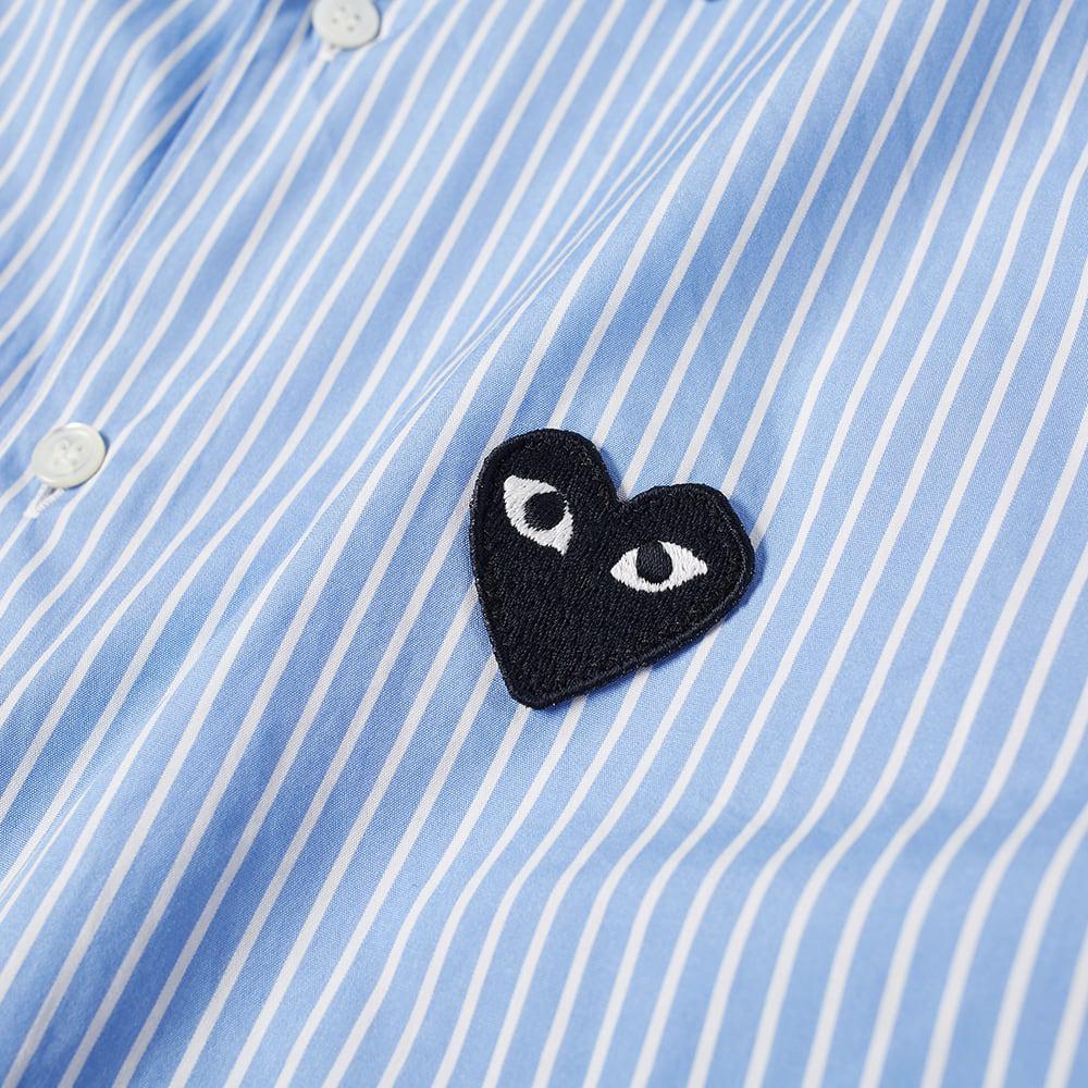 Comme des Garcons Play Short Sleeve Black Heart Shirt商品第2张图片规格展示