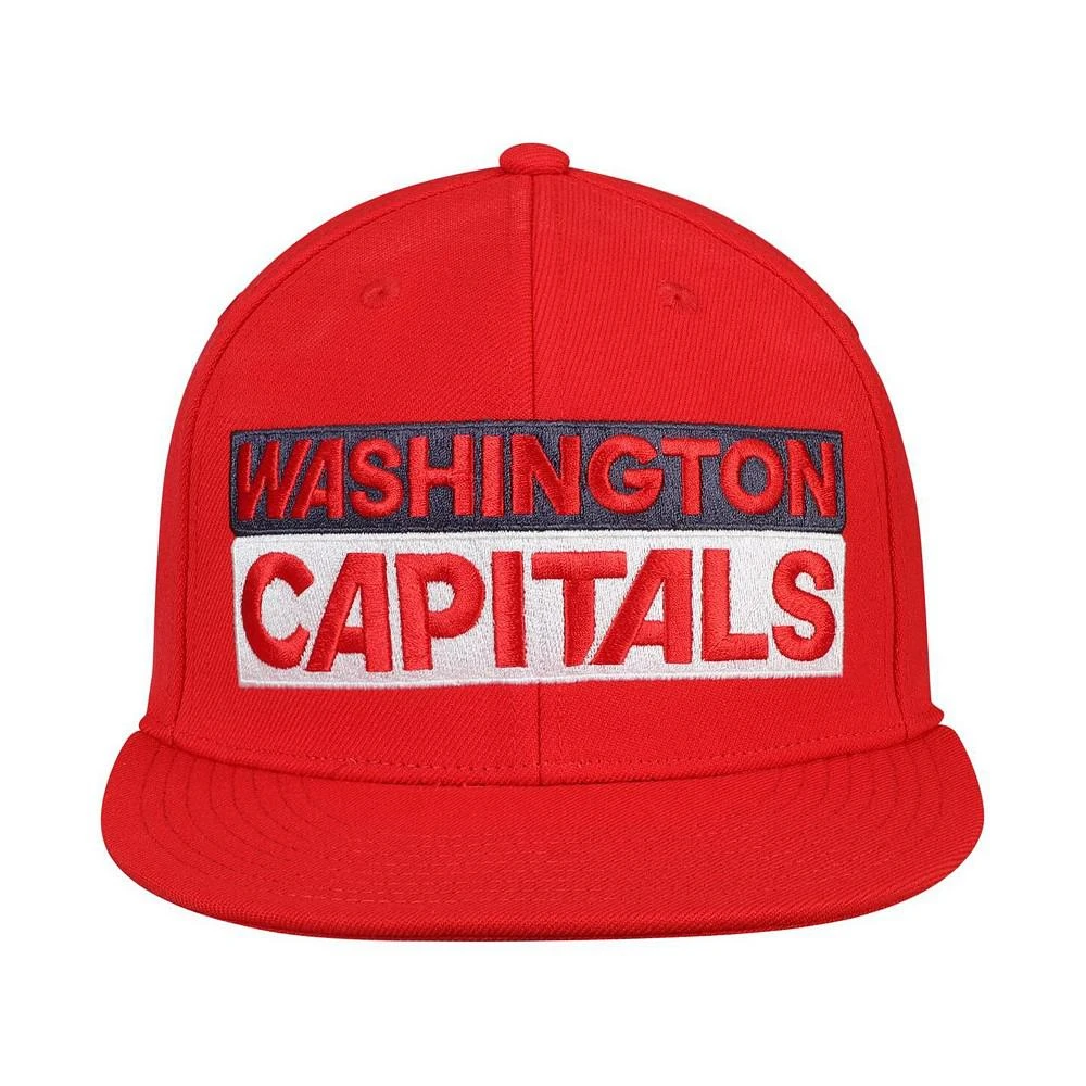 商品Adidas|Men's Red Washington Capitals Culture Box Flex Hat,价格¥149,第2张图片详细描述