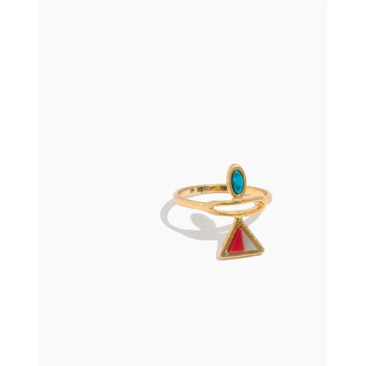 商品Madewell|Desert Sunset Statement Ring,价格¥79,第2张图片详细描述