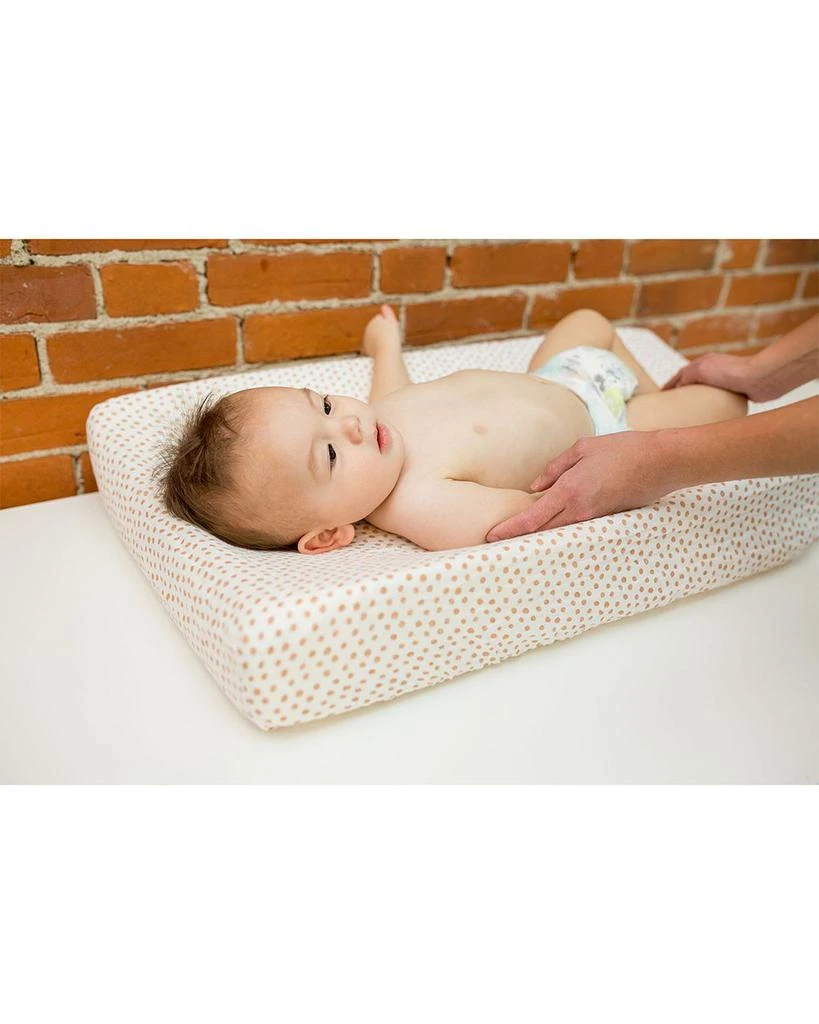 Dot Printed Cotton Muslin Change Pad Cover - Baby 商品