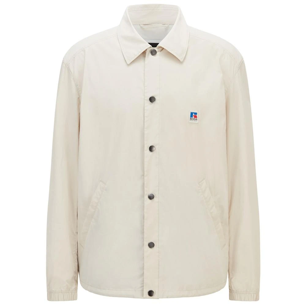 商品Hugo Boss|BOSS x Russell Athletic Men's Relaxed-Fit Jacket,价格¥2825,第3张图片详细描述