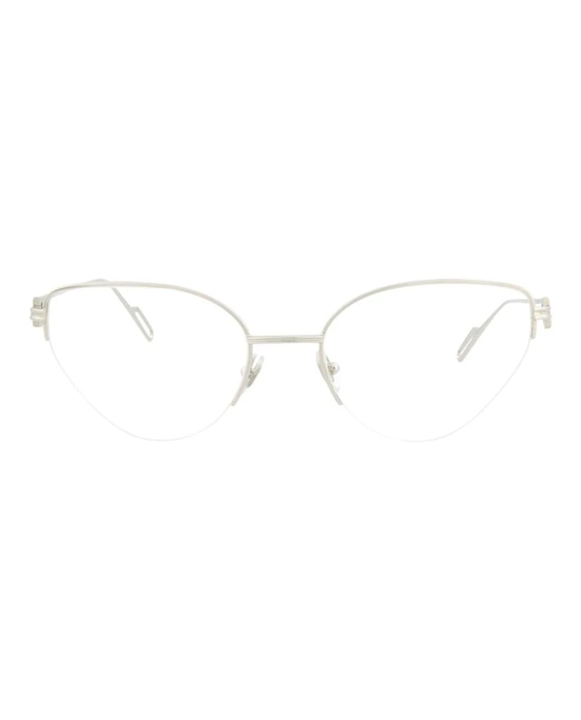 商品Cartier|Cat Eye-Frame Metal Optical Frames,价格¥2205,第1张图片