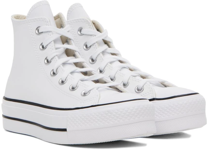 商品Converse|白色 Chuck Taylor All Star Lift 高帮运动鞋,价格¥901,第4张图片详细描述