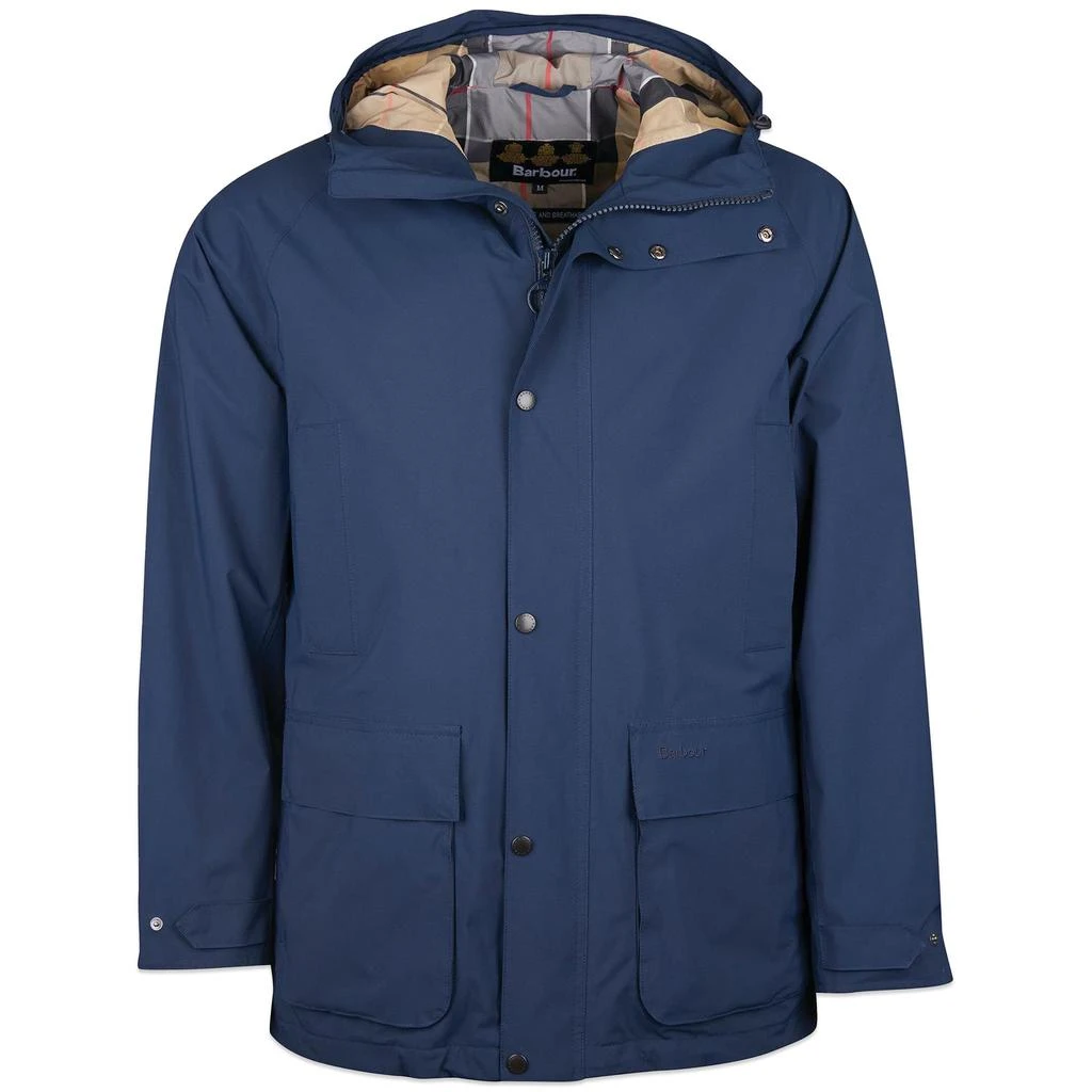 商品Barbour|Barbour Waterproof Hooded Bedale - Navy,价格¥1946,第1张图片