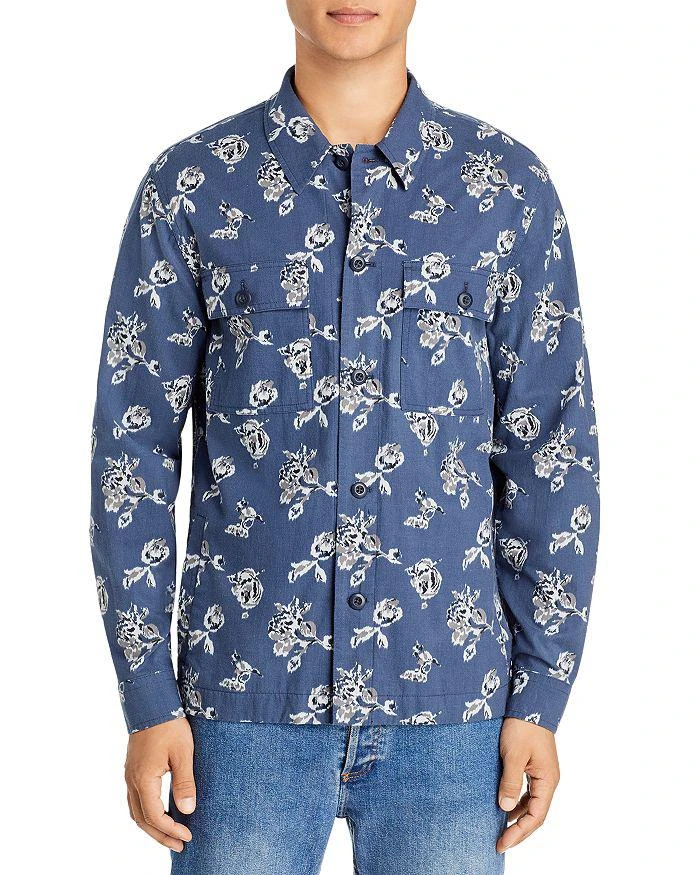 商品Vince|Ikat Floral Long Sleeve Shirt,价格¥2069,第1张图片