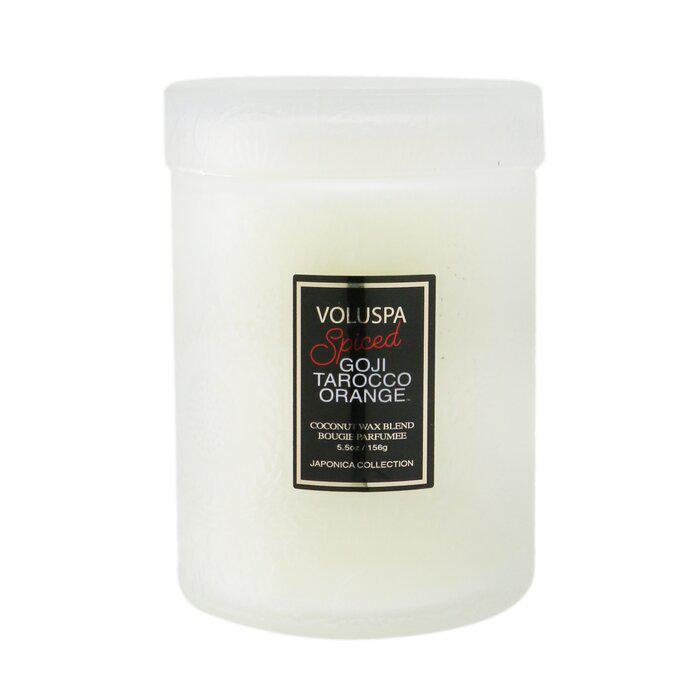 商品Voluspa|Voluspa 小浮雕杯香薰蜡烛 - 辛香枸杞与塔罗科血橙 156g/5.5oz,价格¥189,第1张图片