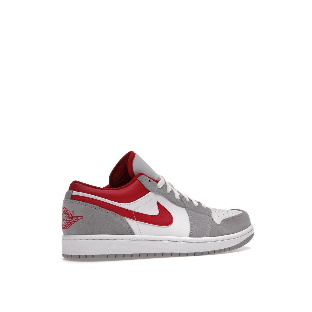 商品Jordan|Air Jordan 1 Low SE Light Smoke Grey Gym Red Sneaker,价格¥1629,第5张图片详细描述