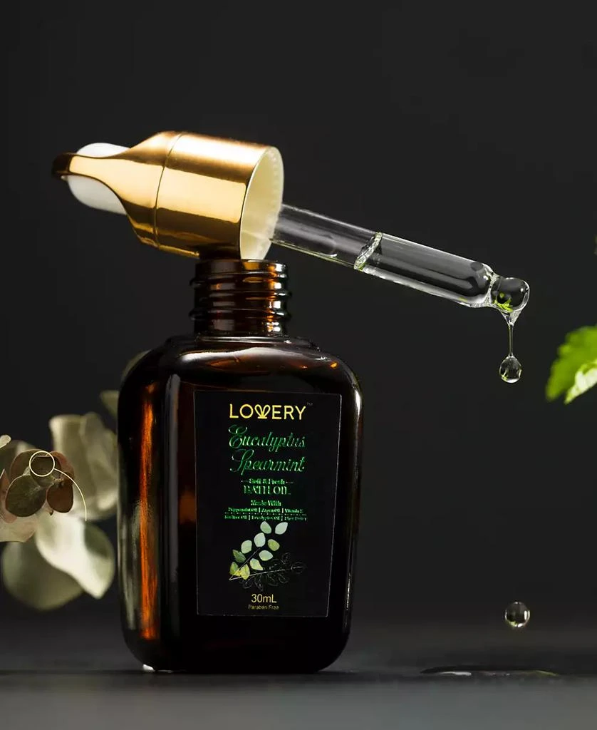 商品Lovery|Eucalyptus Spearmint Home Spa Body Care Gift Set, Natural Bath Gift Basket, 17 Piece,价格¥376,第4张图片详细描述