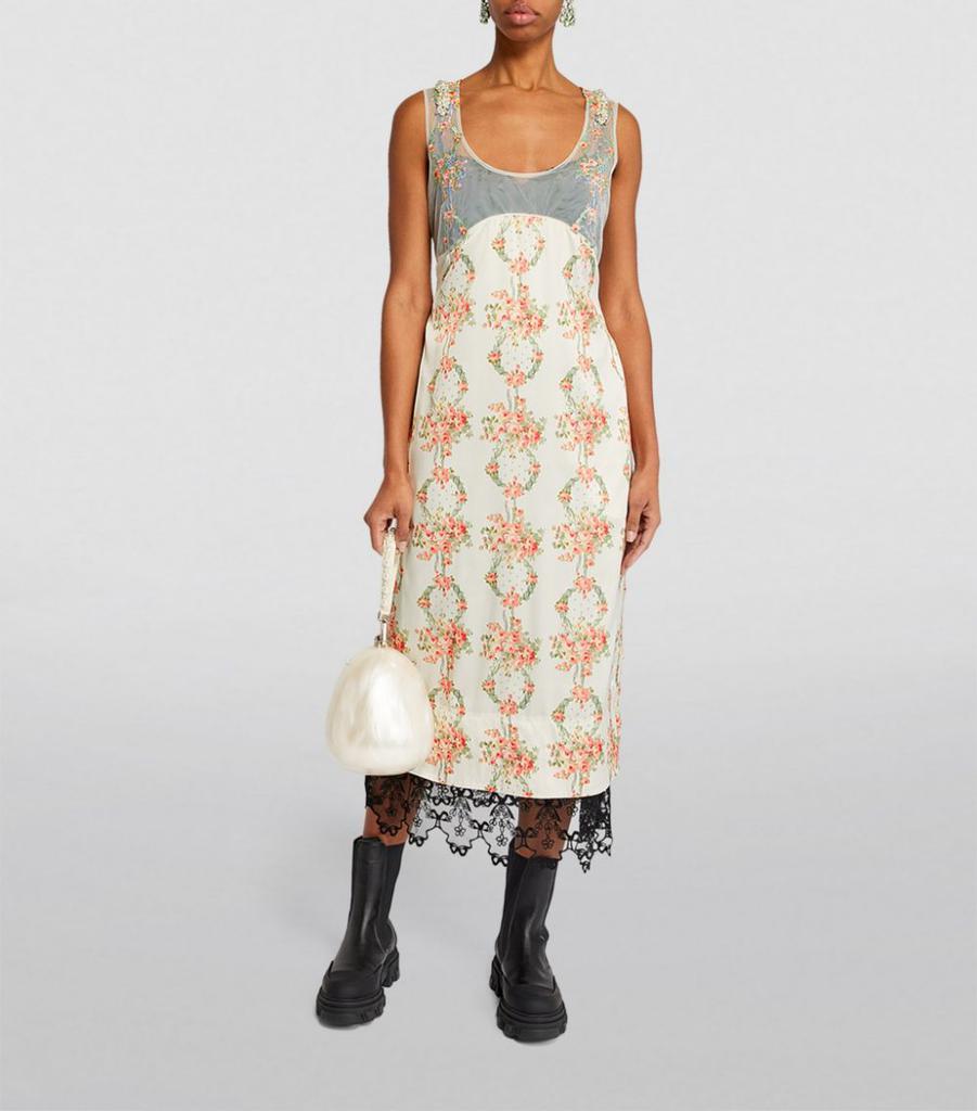 商品Simone Rocha|Floral Sheer-Top Dress,价格¥10095,第4张图片详细描述