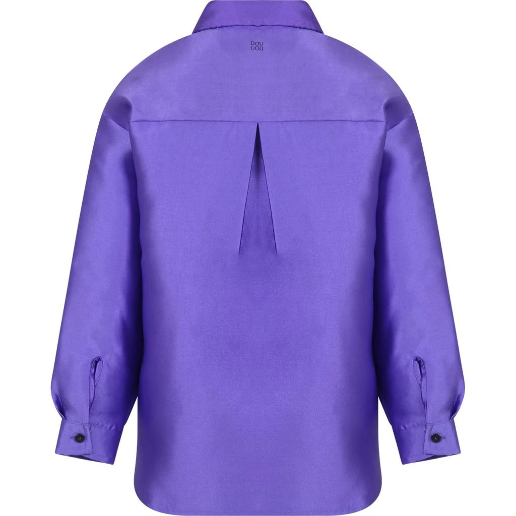 商品Douuod|Purple Shirt For Girl With Logo,价格¥2153,第2张图片详细描述