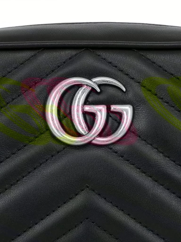 商品Gucci|Mini Gg Marmont 2.0 Leather Camera Bag,价格¥11703,第3张图片详细描述