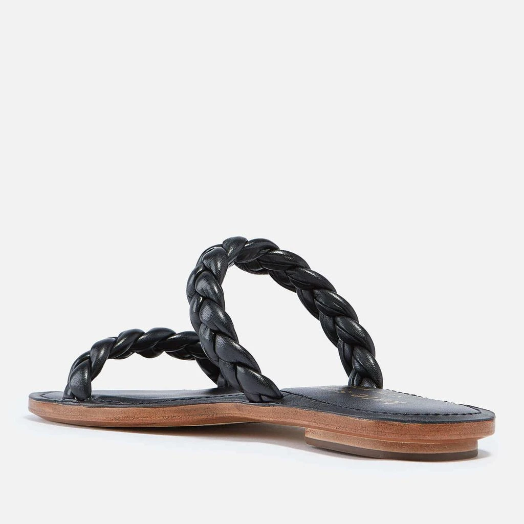 商品Kate Spade|Kate Spade New York Women's Miami Leather Double Strap Sandals - Warm Stone,价格¥379,第2张图片详细描述