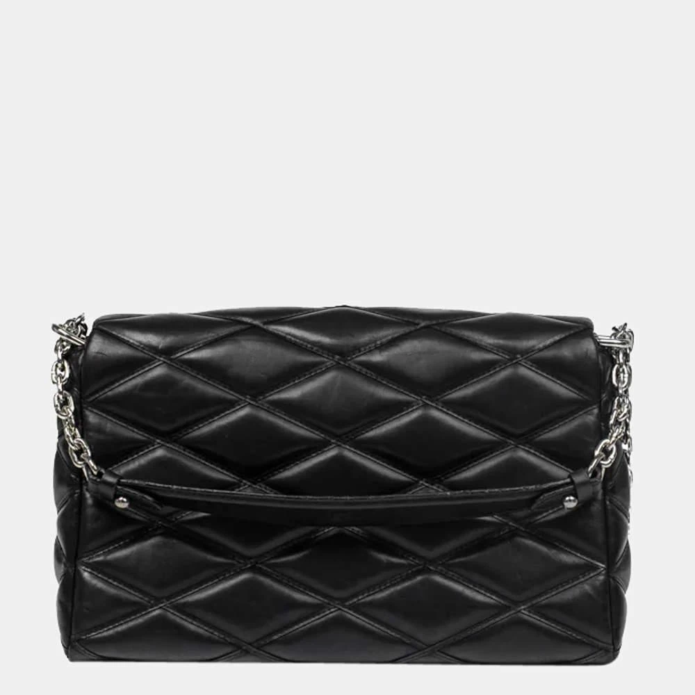 商品[二手商品] Louis Vuitton|Louis Vuitton Black Leather Twist Shoulder Bag,价格¥26259,第3张图片详细描述