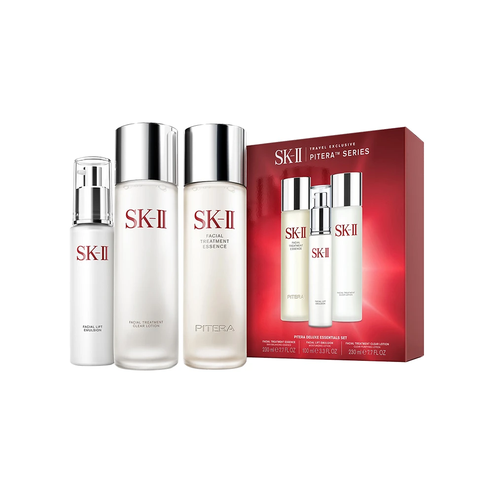 SK-II sk2多方位三件套神仙水套盒230ml清莹露230ml乳液100m 商品