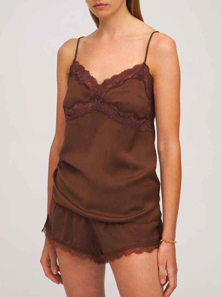 商品LOVE STORIES|Pandora Satin & Lace Camisole,价格¥709,第1张图片详细描述