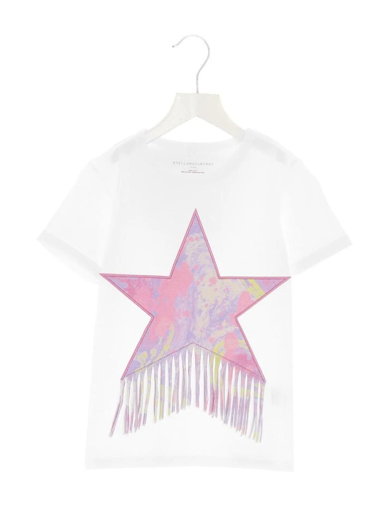 商品Stella McCartney|Stella McCartney Kids Star T-shirt With Fringes.,价格¥704,第1张图片