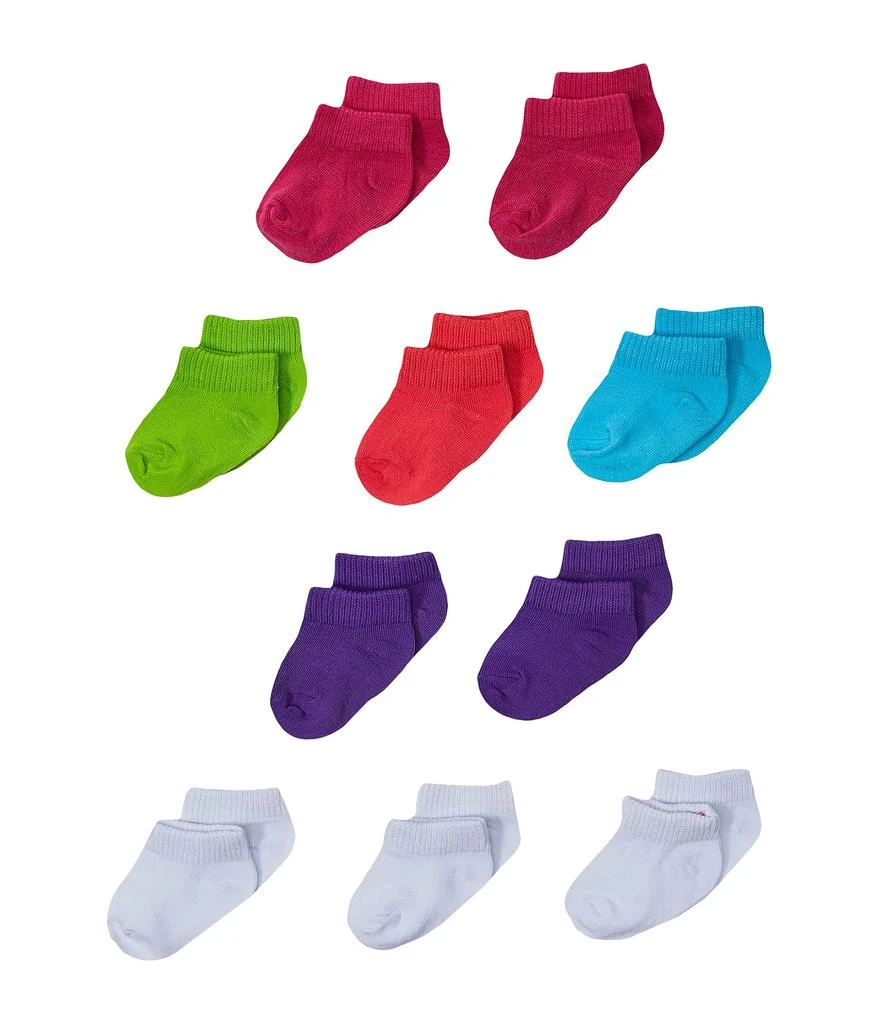 商品Hanes|Baby-girls Low Cut Socks 10-pack,价格¥64,第1张图片