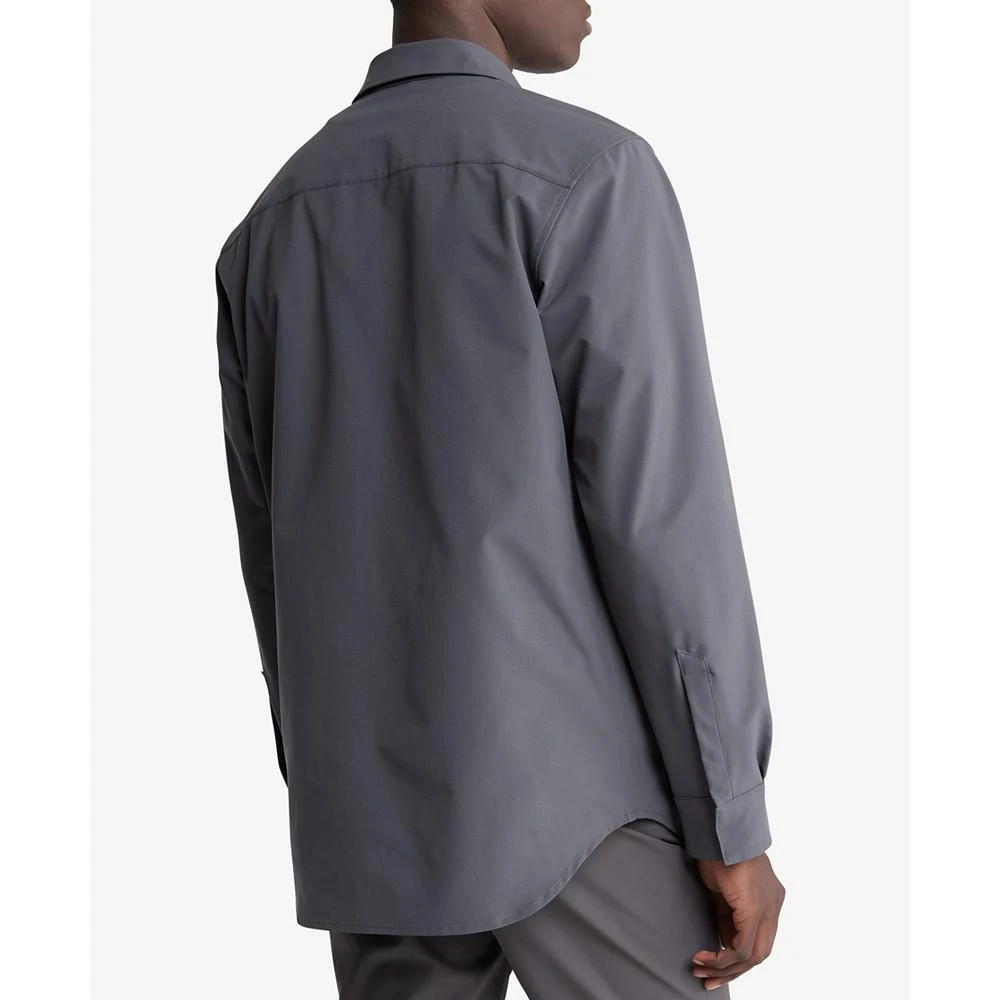 商品Calvin Klein|Men's Athletic Hidden-Pocket Shirt,价格¥443,第2张图片详细描述