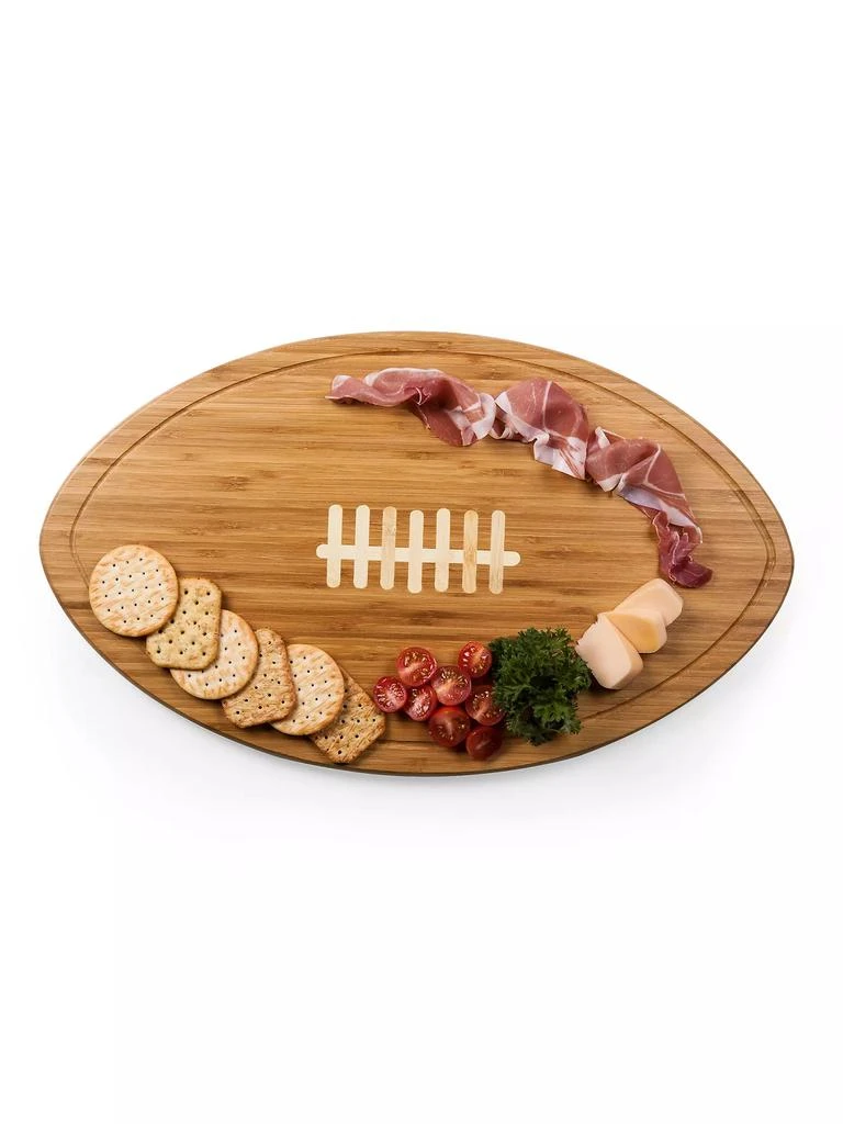 商品Picnic Time|Kickoff Football Bamboo Cutting Board & Serving Tray,价格¥397,第3张图片详细描述