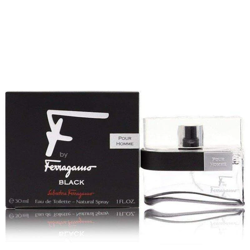 商品Salvatore Ferragamo|F Black by Salvatore Ferragamo Eau De Toilette Spray 1 oz for Men,价格¥265,第1张图片