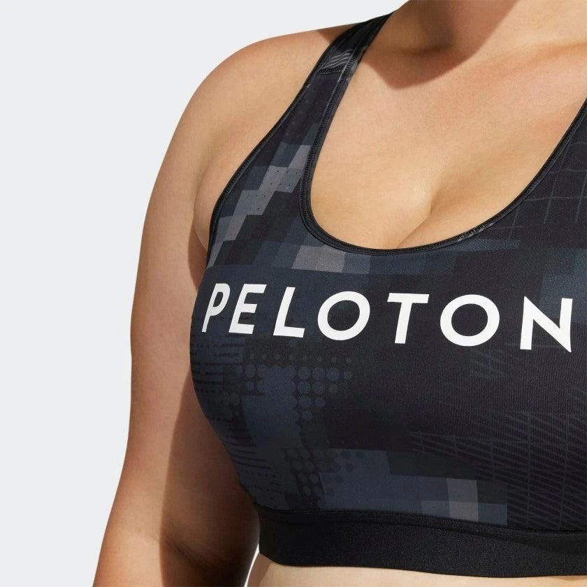 Women's adidas  x Peloton Digi Motion HEAT.RDY Believe This Bra (Plus Size) 商品