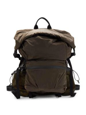 商品Bottega Veneta|Leather Trim Backpack,价格¥7551,第1张图片