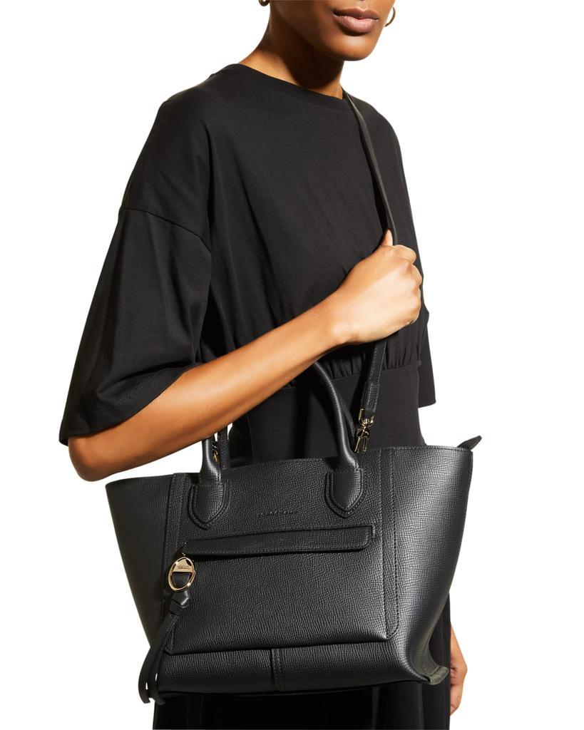 商品Longchamp|Mailbox Md Handbag W Crossbody Strap,价格¥6586,第4张图片详细描述