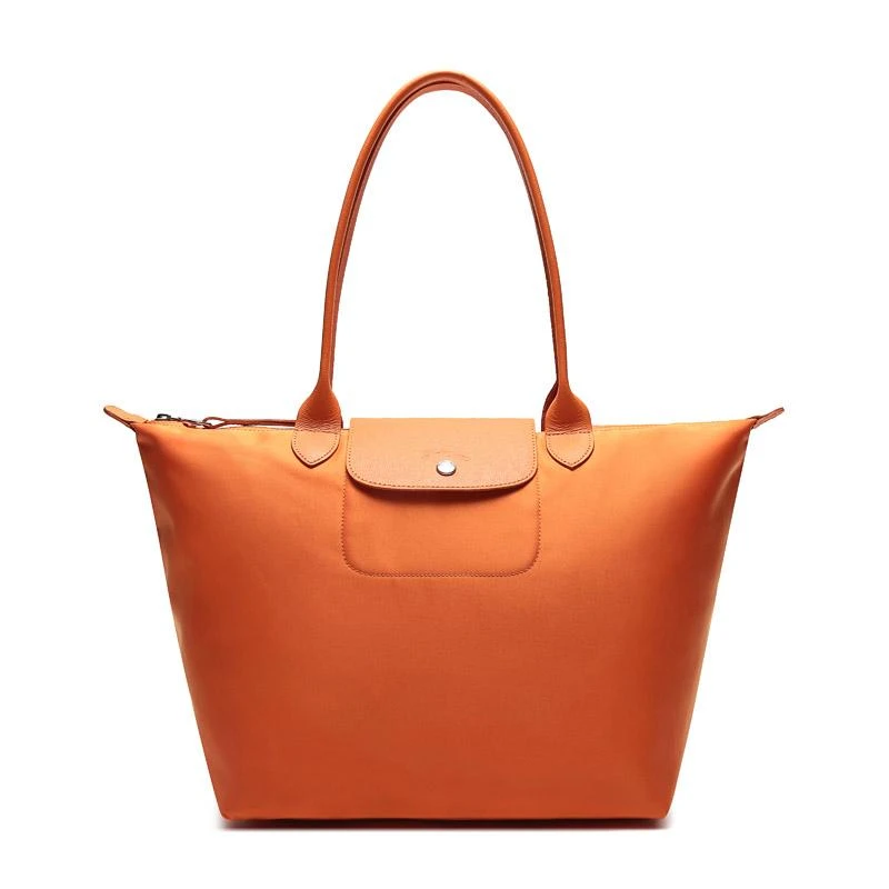 商品[国内直发] Longchamp|珑骧 LONGCHAMP 奢侈品 女士ROSEAU系列中号黑色小牛皮鳄鱼纹手提斜挎包 10058 HTS 001送女友礼物,价格¥3024,第18张图片详细描述