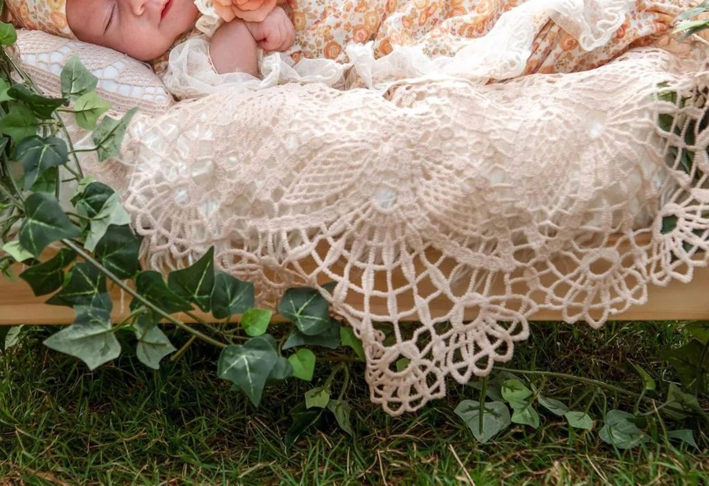 商品Haute Baby|Haute Baby - Newborn Cinnamon Sugar Gown,价格¥480,第2张图片详细描述