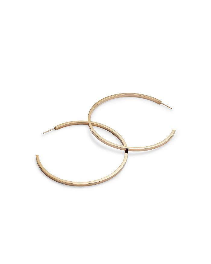 商品Bloomingdale's|Square Tube Hoop Earrings in 14K Yellow Gold - Exclusive,价格¥5730,第3张图片详细描述