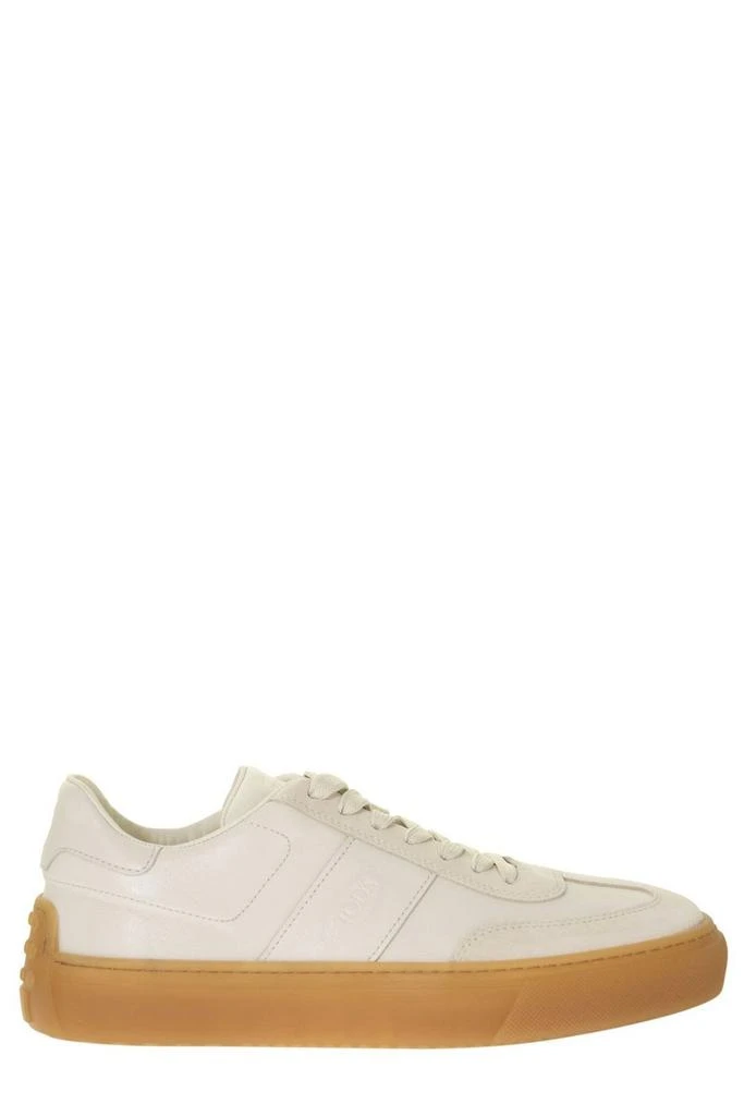 商品Tod's|Tod's Round Toe Lace-Up Sneakers,价格¥2691,第1张图片