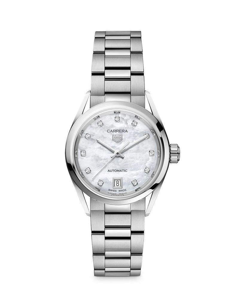商品TAG Heuer|Carrera Diamond Watch, 29mm,价格¥27548,第1张图片