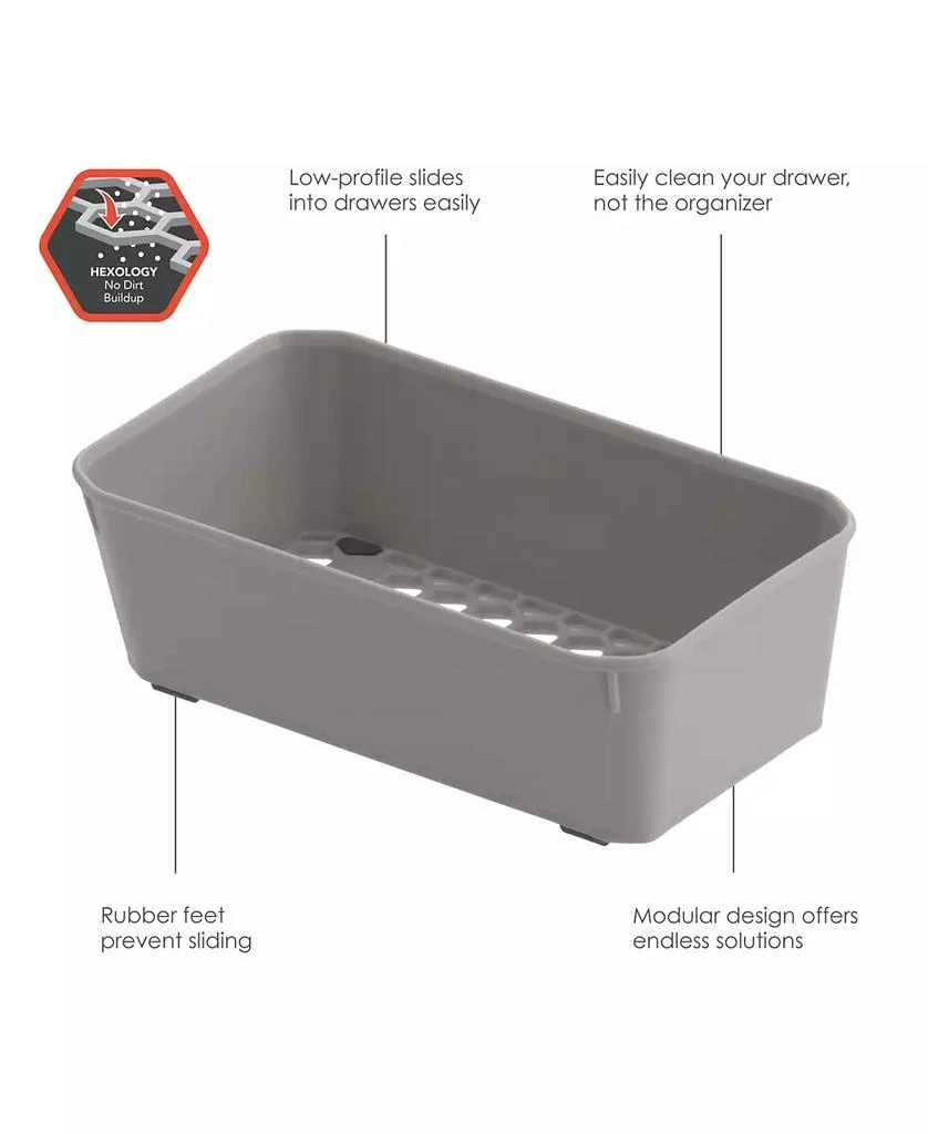 商品Spectrum|Diversified Hexa 3" x 6" x 2" In-Drawer Organizer,价格¥52,第3张图片详细描述