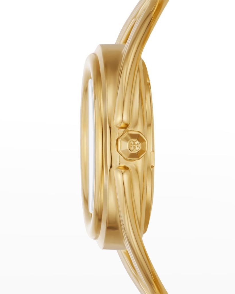 商品Tory Burch|The Miller Gold-Tone Bangle Watch,价格¥2189,第4张图片详细描述