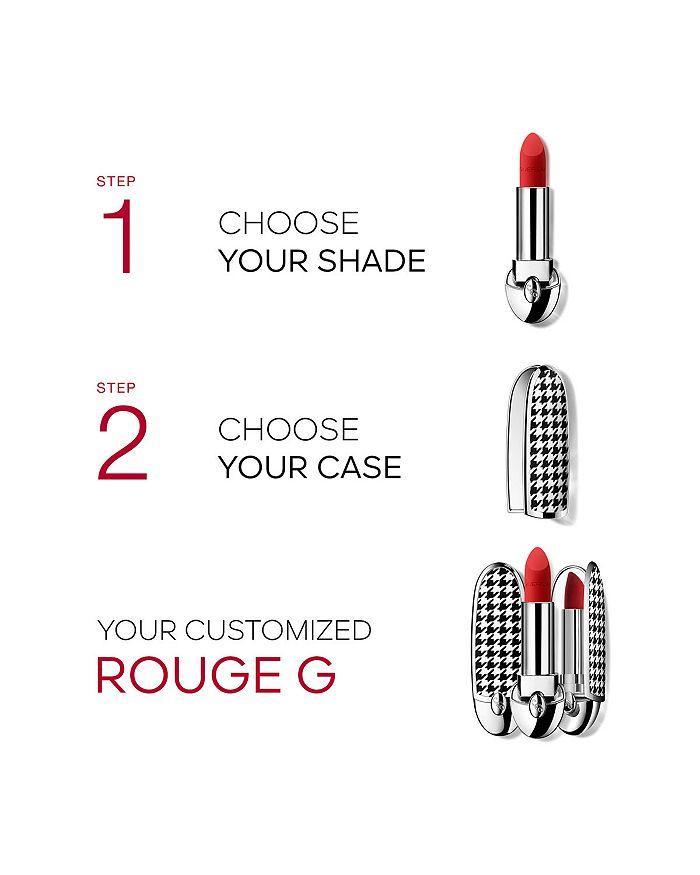 商品Guerlain|Rouge G Customizable Luxurious Velvet Matte Lipstick,价格¥251,第6张图片详细描述