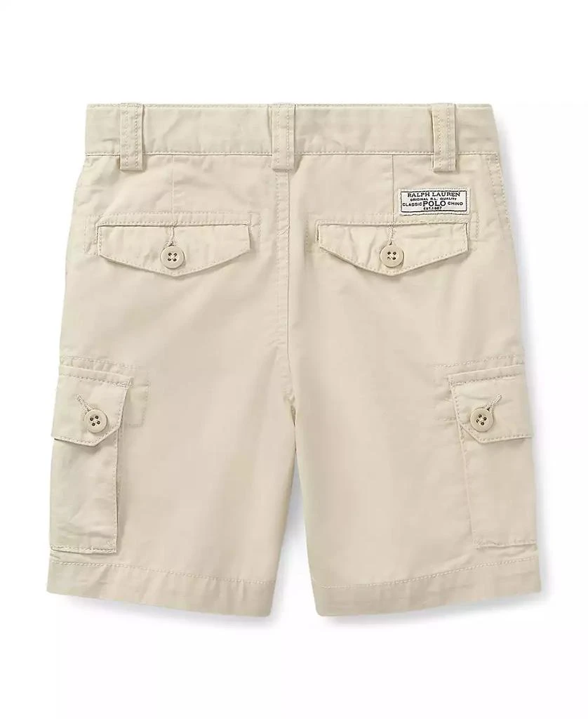商品Ralph Lauren|Toddler and Little Boys Stretch Twill Cargo Short,价格¥376,第2张图片详细描述