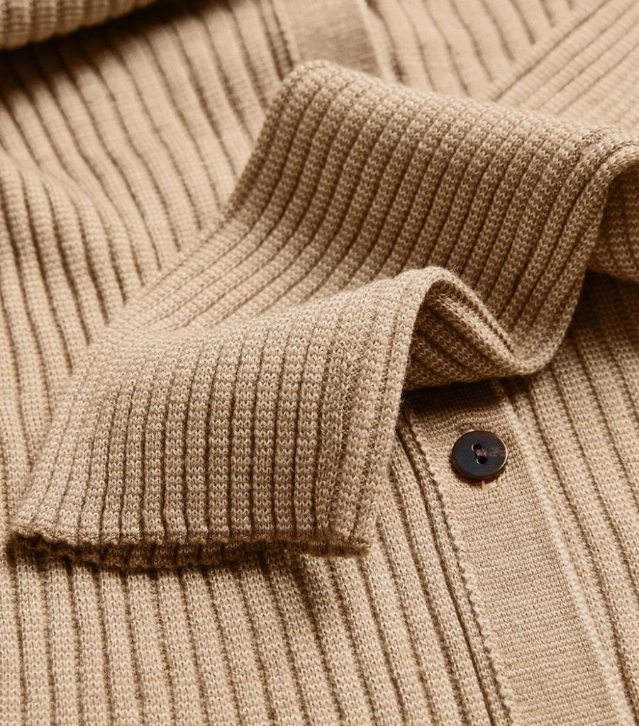 商品Theory|Wool Rib-Knit Cardigan,价格¥1580,第5张图片详细描述