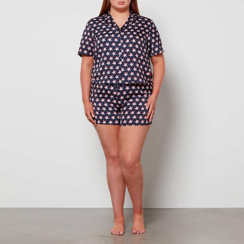 Tommy Hilfiger Women's Star Lace PJ Shirt Curve - Offset Star商品第3张图片规格展示