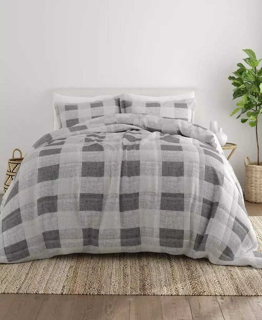Ultra Soft Gingham 3-Pc. Comforter Set 商品