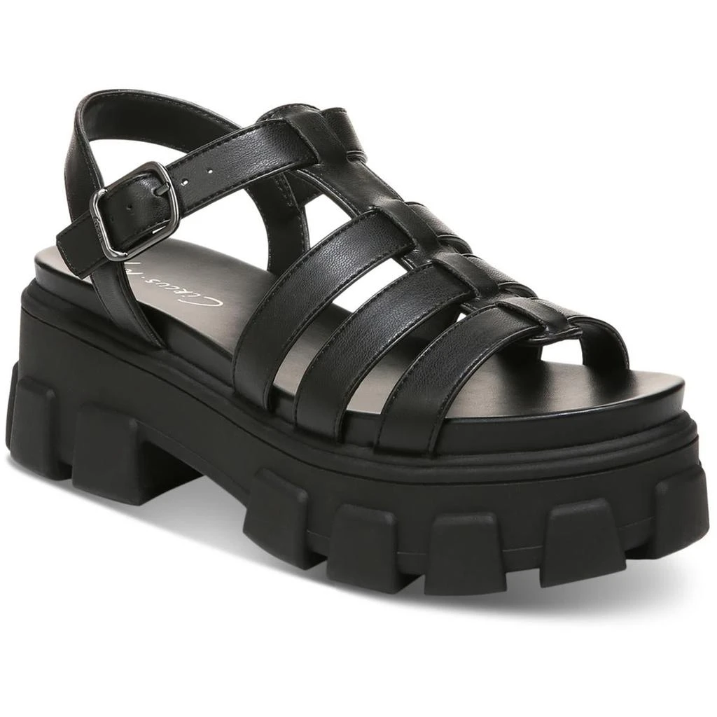 商品Sam Edelman|（US12=EU43=28CM）Circus by Sam Edelman Womens GILLA Lug sole Round toe Platform Sandals,价格¥192,第1张图片