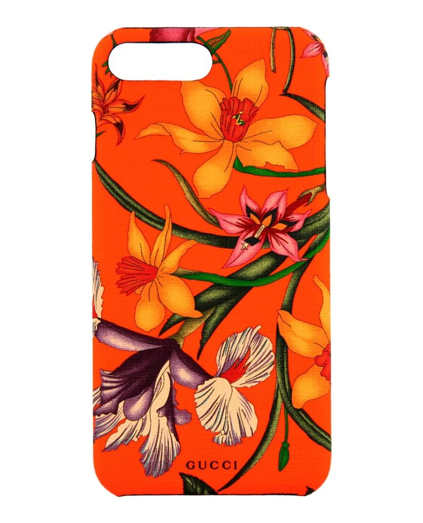 商品Gucci|Neon Floral iPhone 8 Plus Case,价格¥451,第1张图片